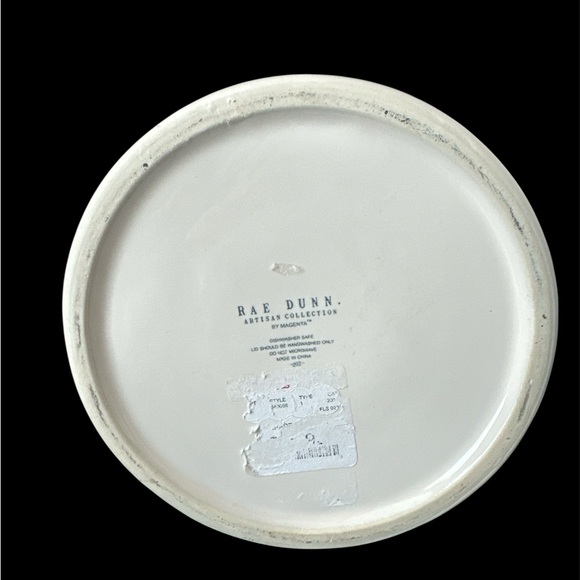 Rae Dunn "Paws Off" dog treat canister - Picture 4 of 4